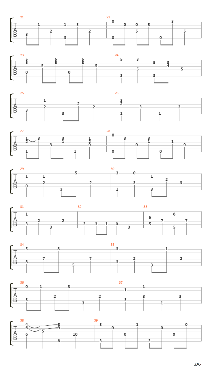 Sukiyaki吉他谱
