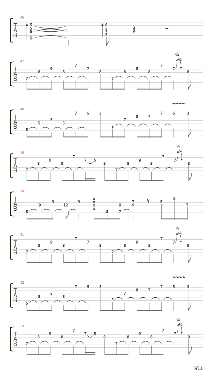 Fall吉他谱