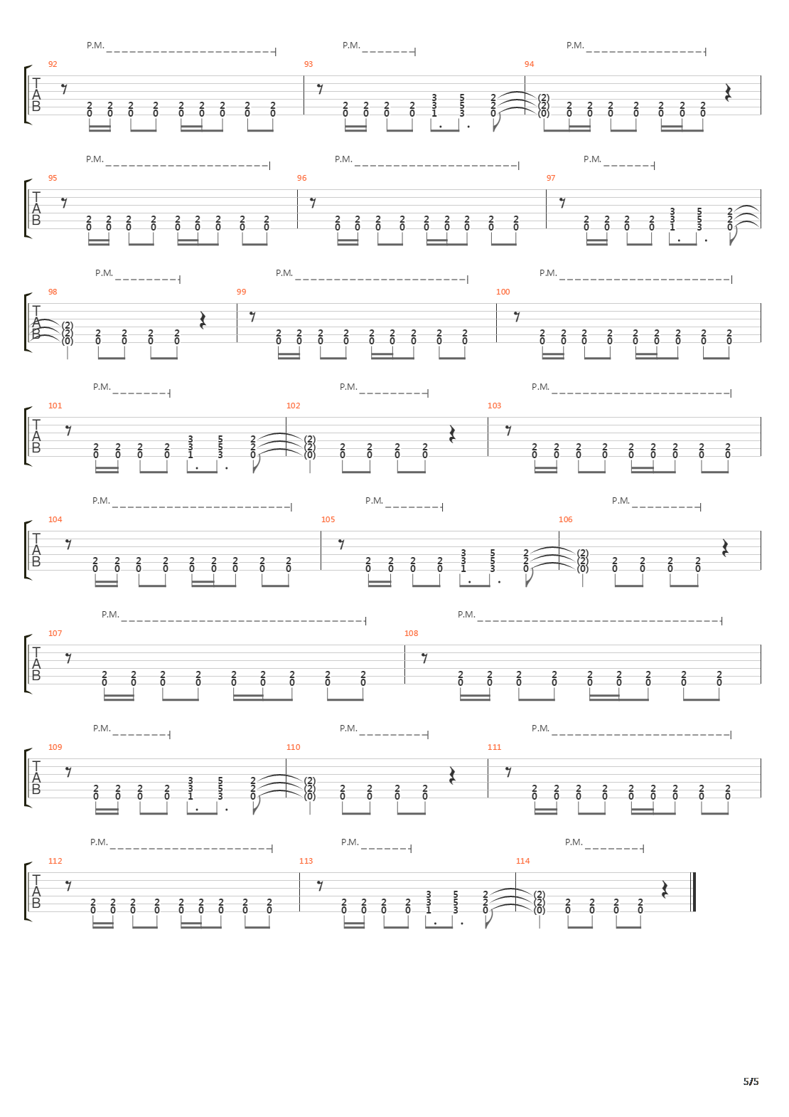 Lower The Line吉他谱