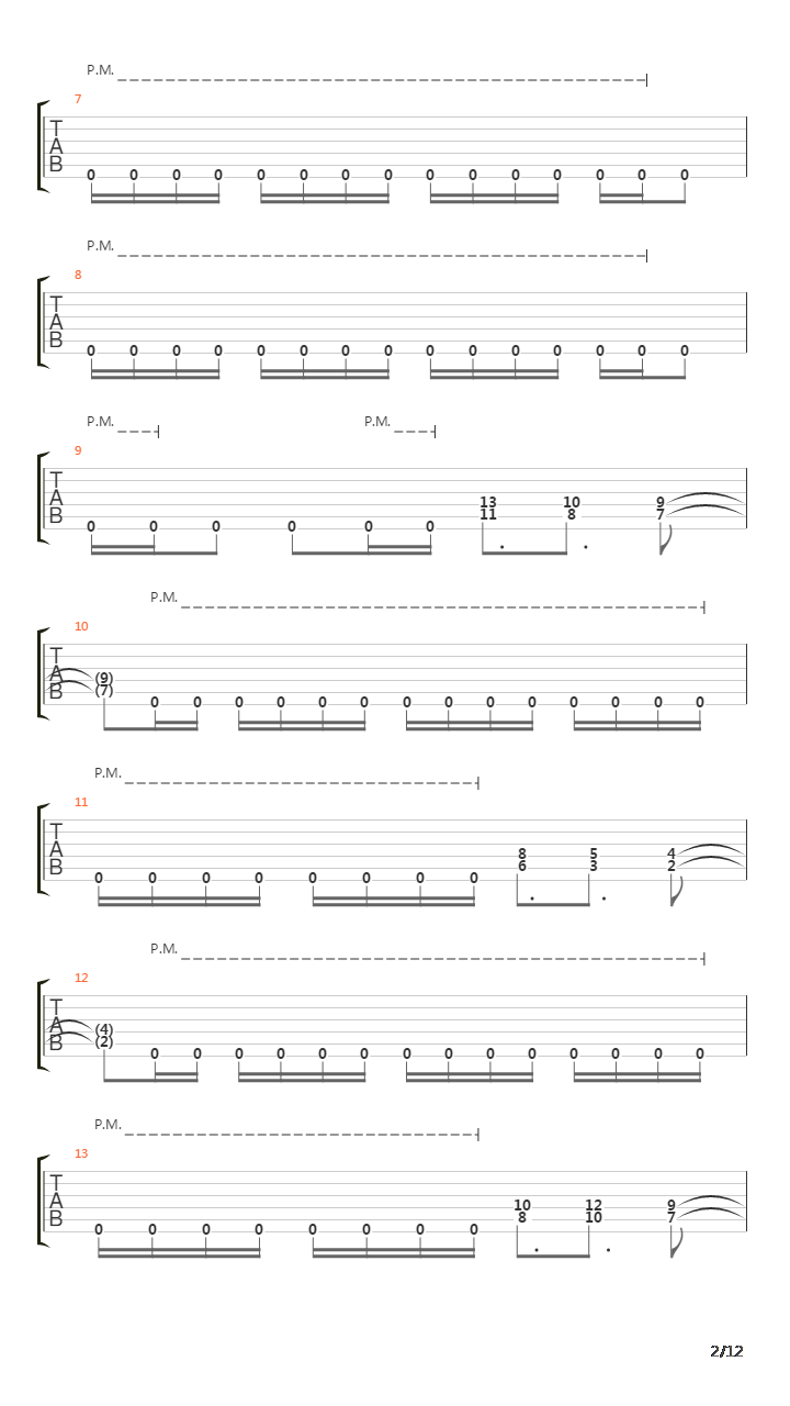 Lower The Line吉他谱