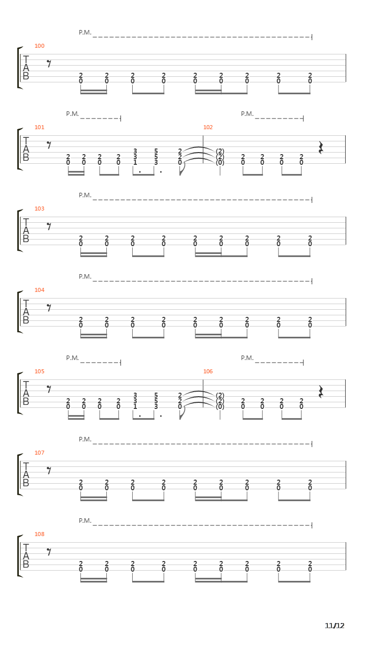 Lower The Line吉他谱