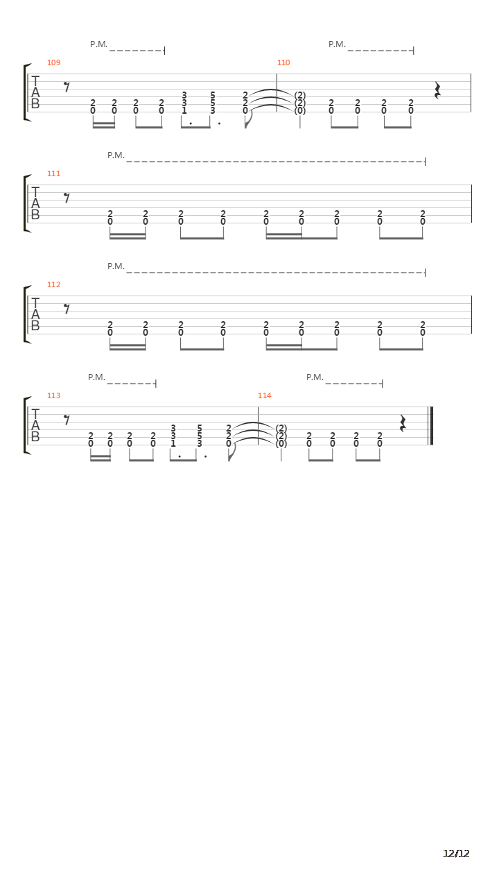 Lower The Line吉他谱