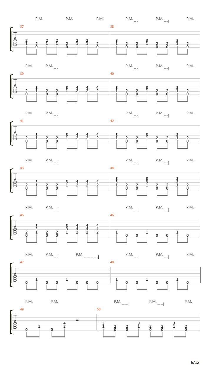 Lower The Line吉他谱