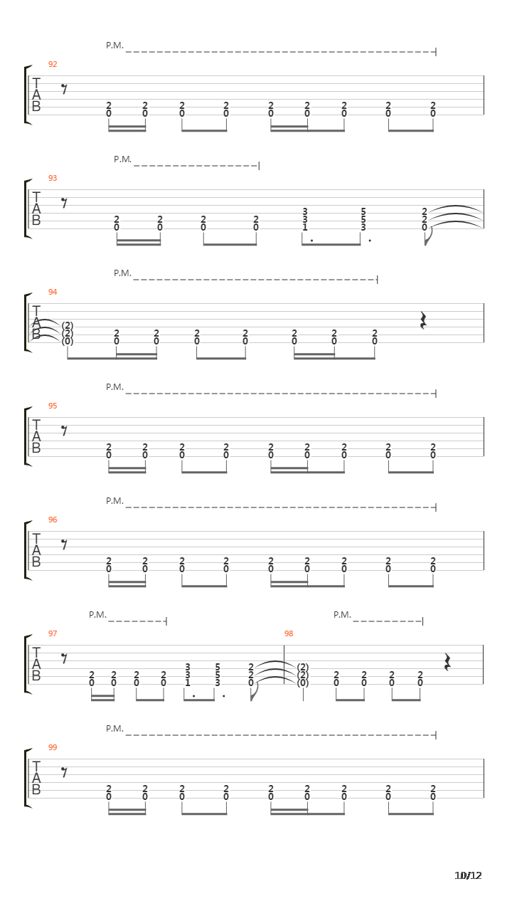 Lower The Line吉他谱