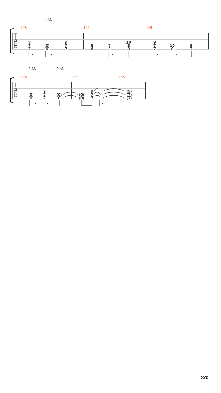 Wasted Arrows吉他谱