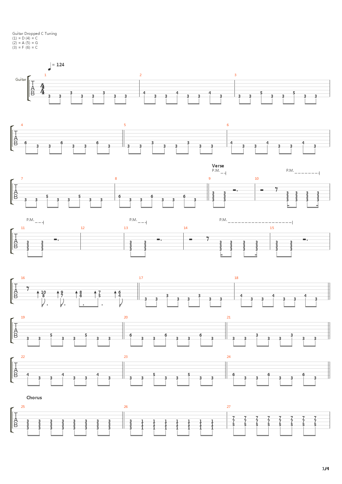 Decorated吉他谱