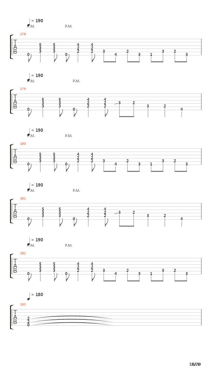 Symbolic吉他谱