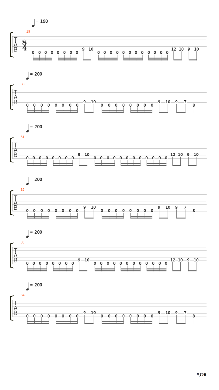 Symbolic吉他谱