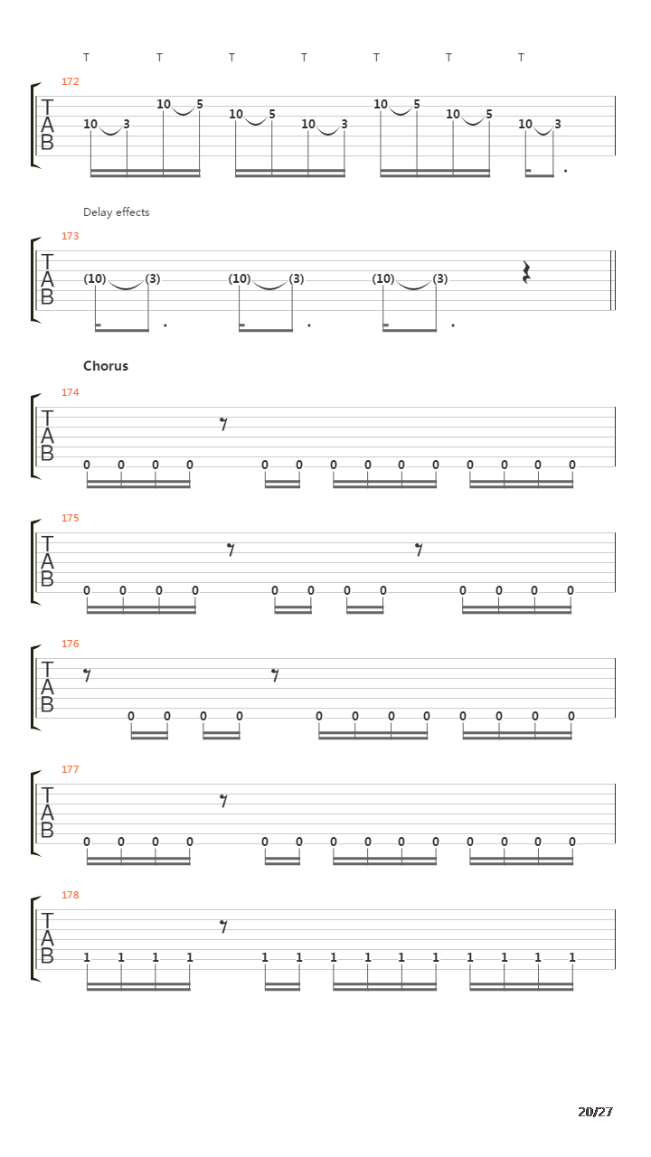 Nest吉他谱