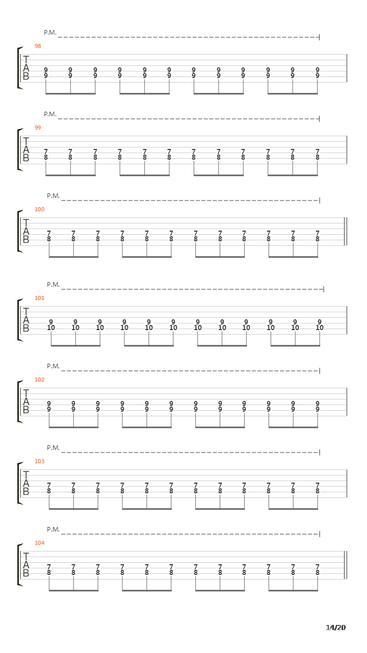 March Of The Norse吉他谱