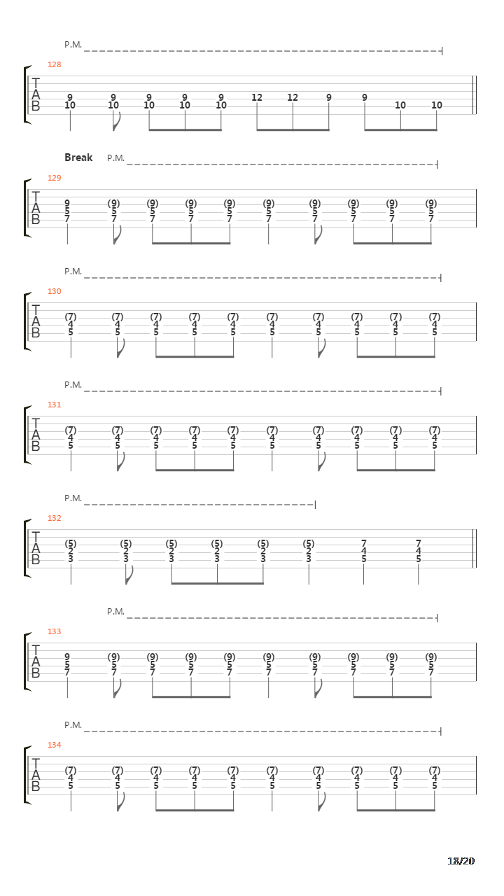 March Of The Norse吉他谱