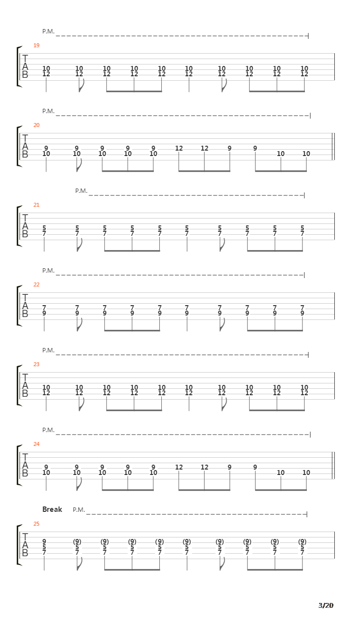 March Of The Norse吉他谱
