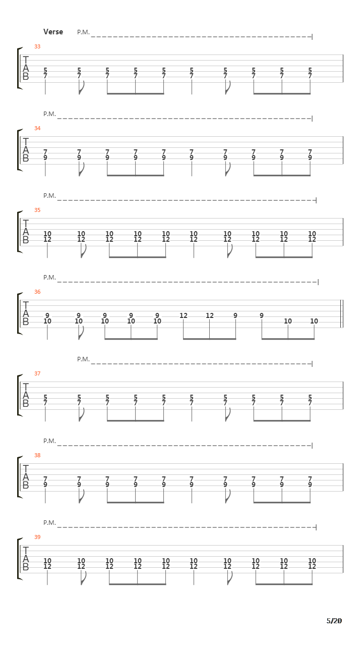 March Of The Norse吉他谱