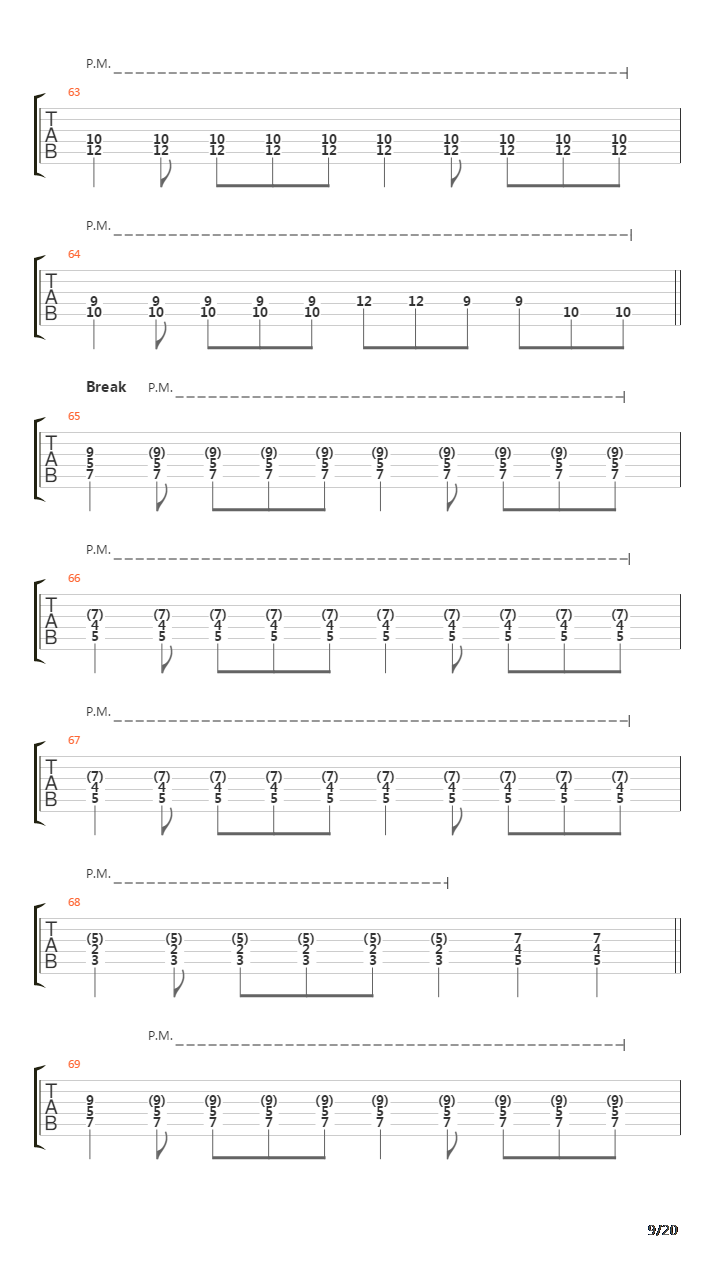 March Of The Norse吉他谱