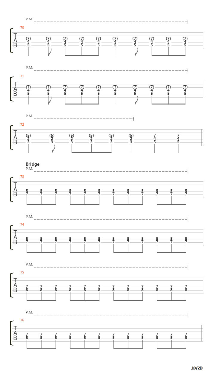 March Of The Norse吉他谱