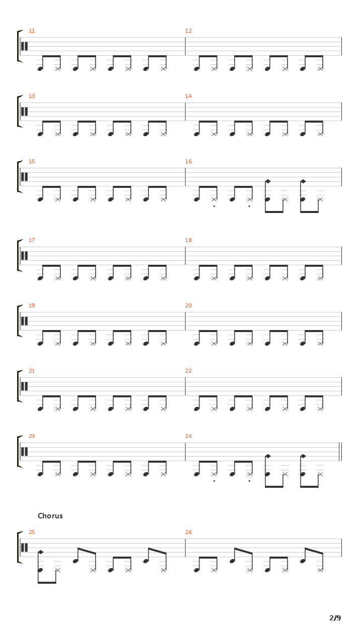 Zwei Drittel Liebe吉他谱