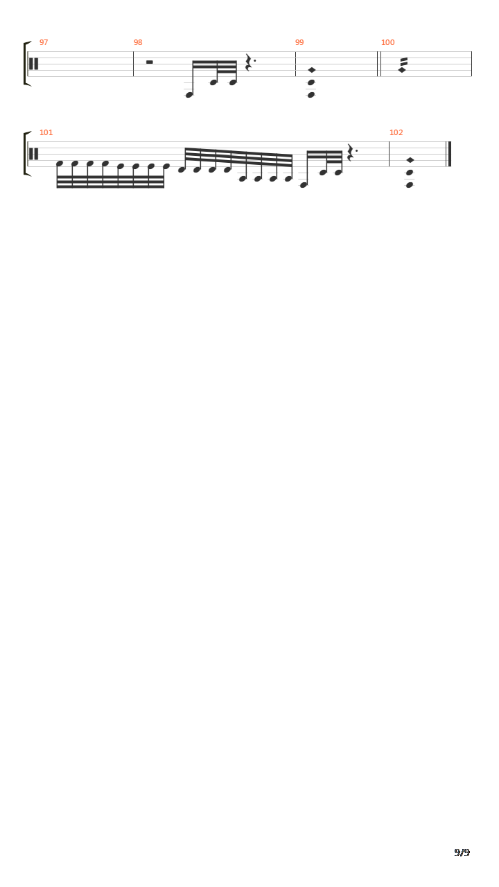 Zwei Drittel Liebe吉他谱
