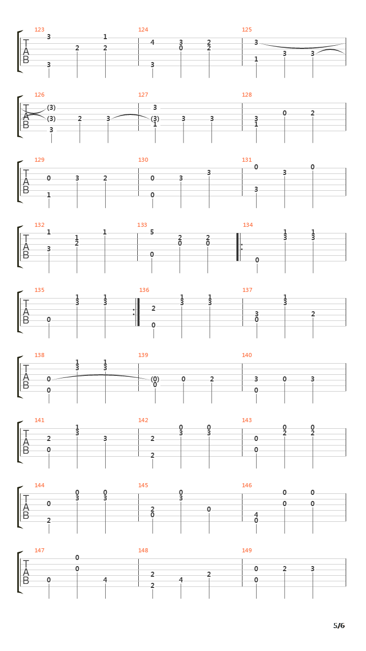 Waltz No 2吉他谱