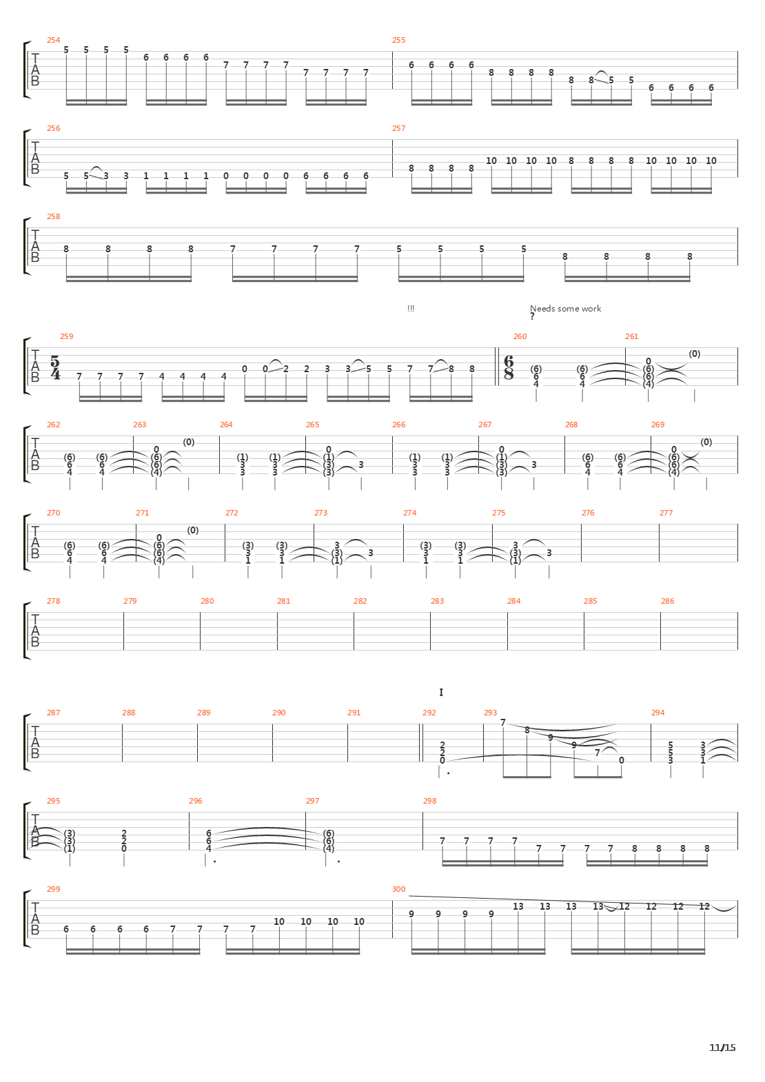 Traces Of Reality吉他谱