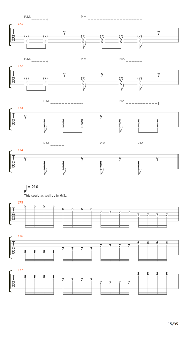 Traces Of Reality吉他谱