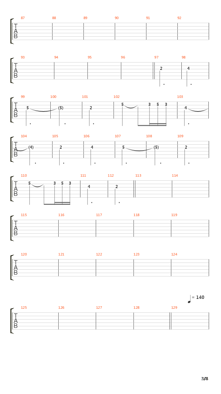 The Apostasy Canticle吉他谱