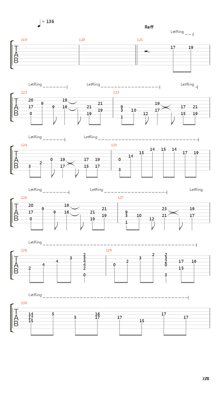 Chosen吉他谱