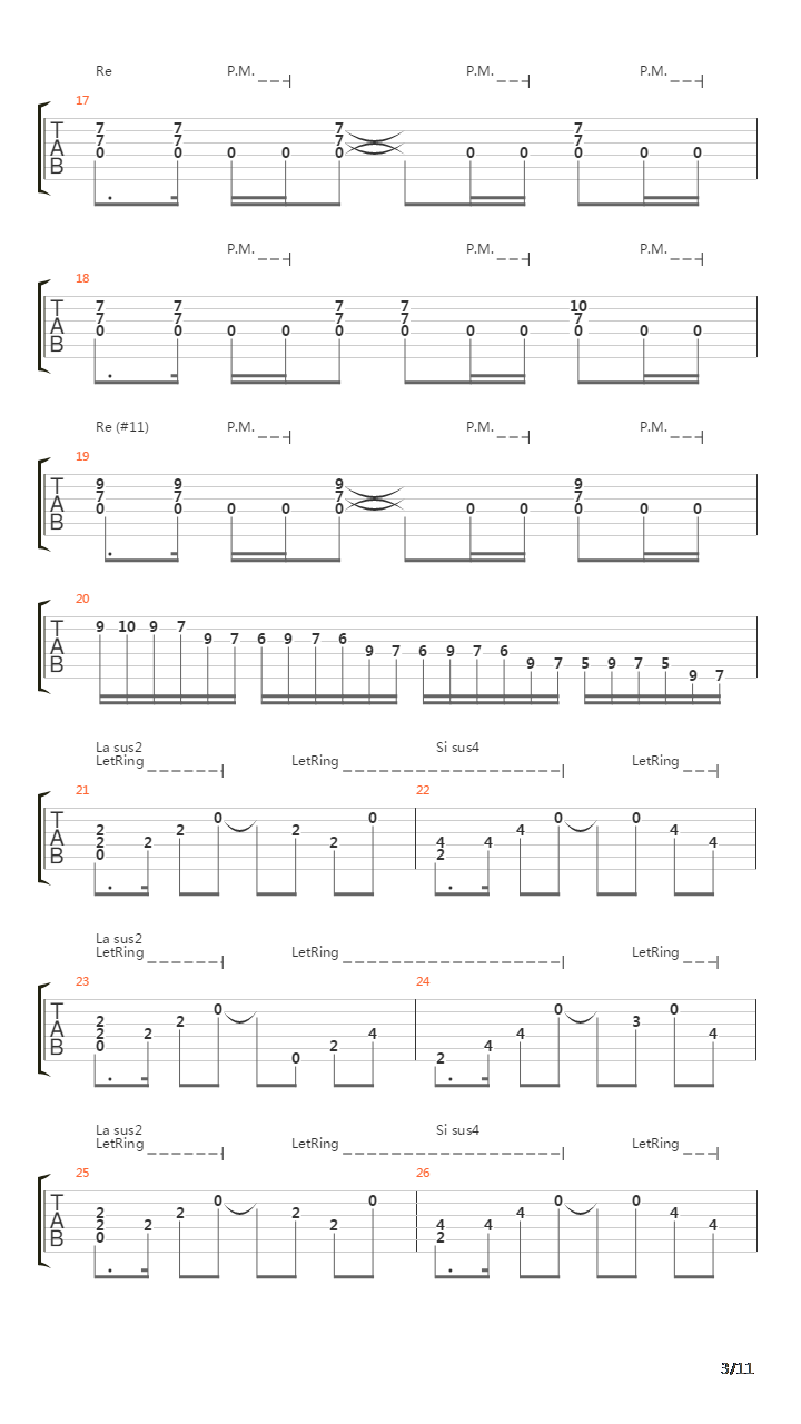 Overture 1928吉他谱