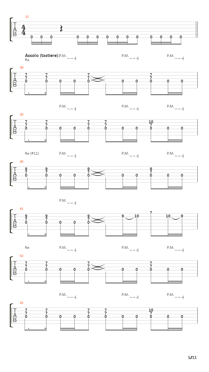 Overture 1928吉他谱