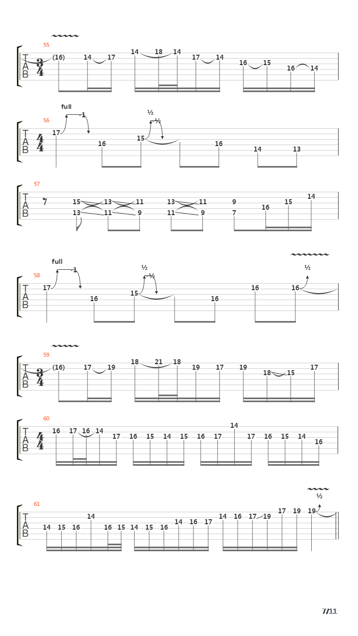 Overture 1928吉他谱