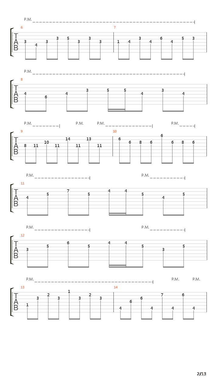 The Path That Divides吉他谱