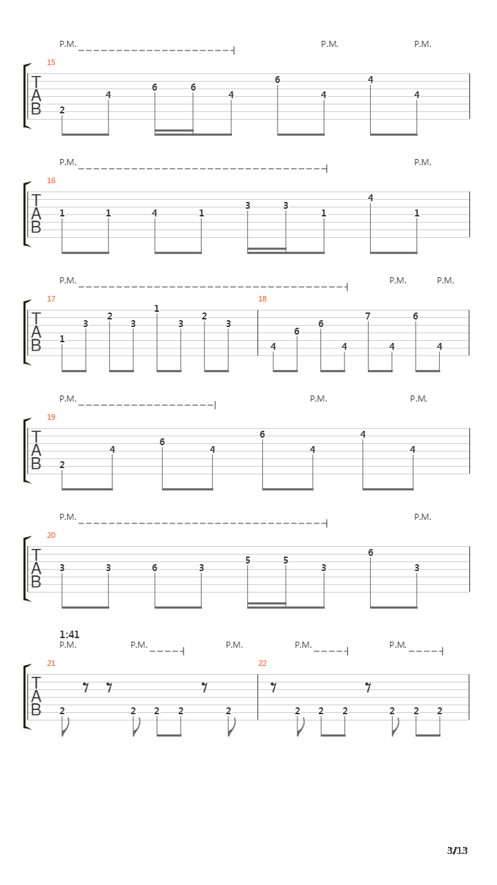 The Path That Divides吉他谱