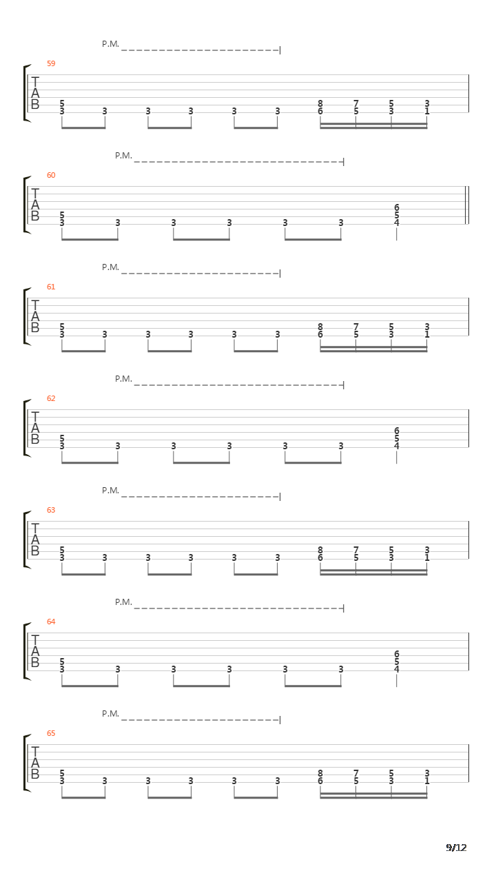 1536吉他谱