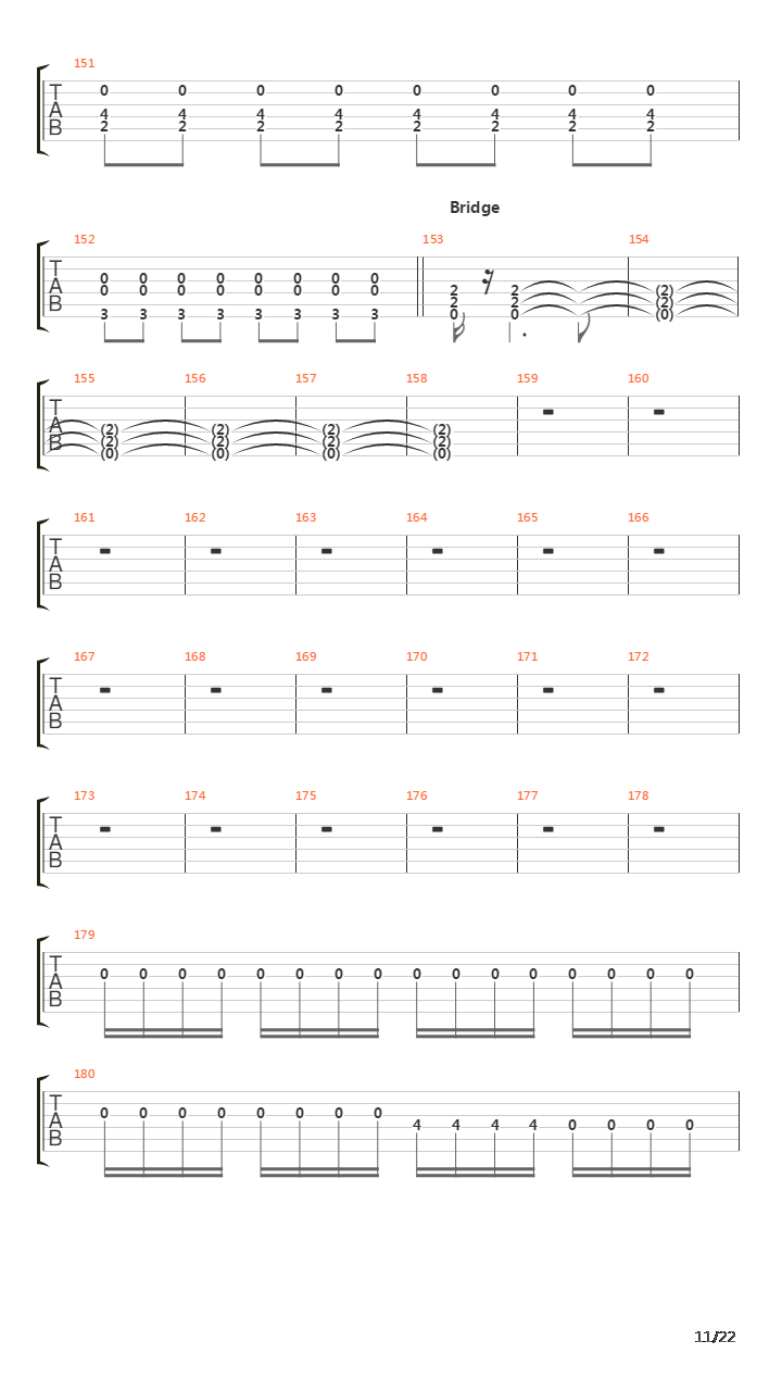 Banished吉他谱