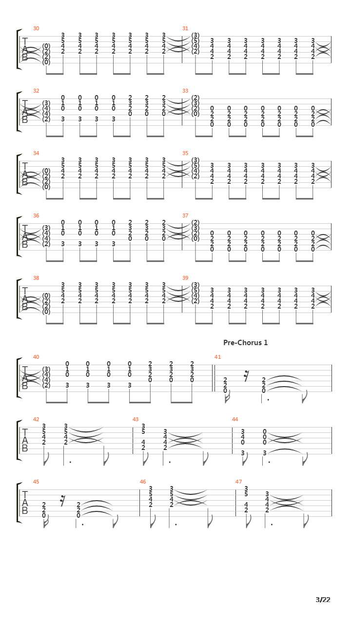 Banished吉他谱