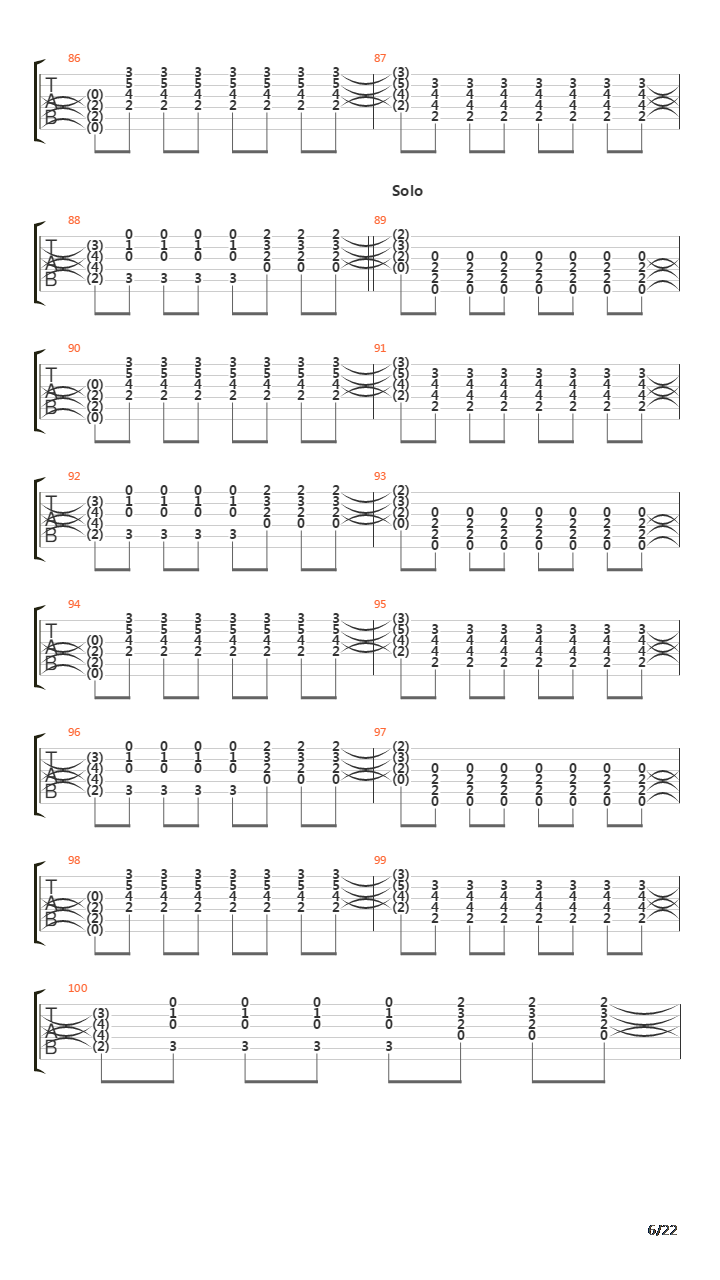 Banished吉他谱