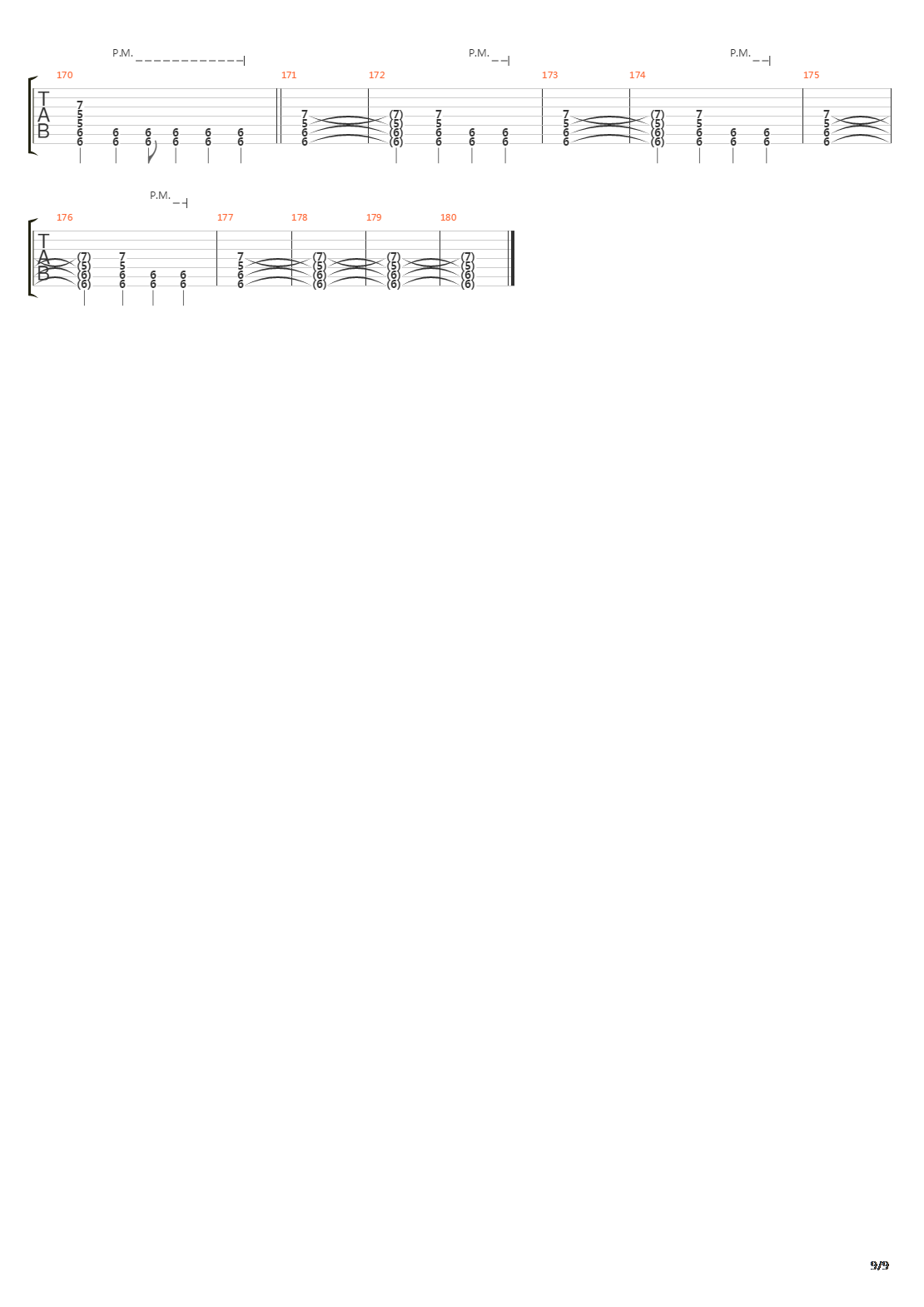 Lacuna吉他谱