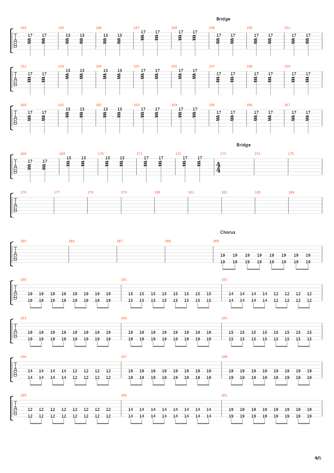 Tron吉他谱