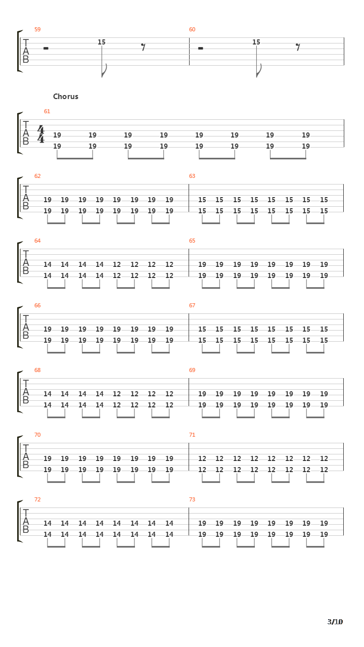 Tron吉他谱