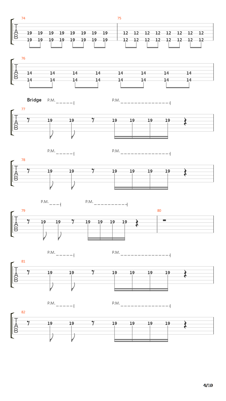 Tron吉他谱