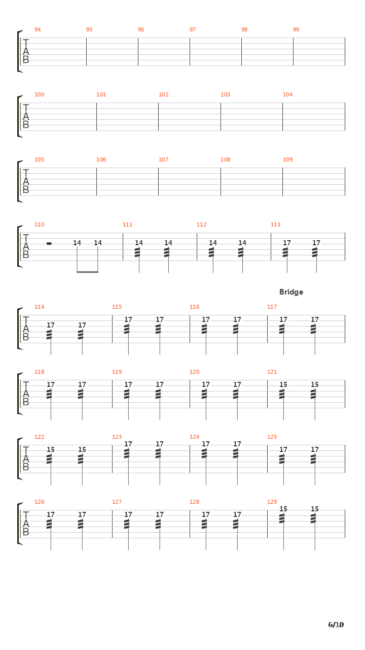 Tron吉他谱