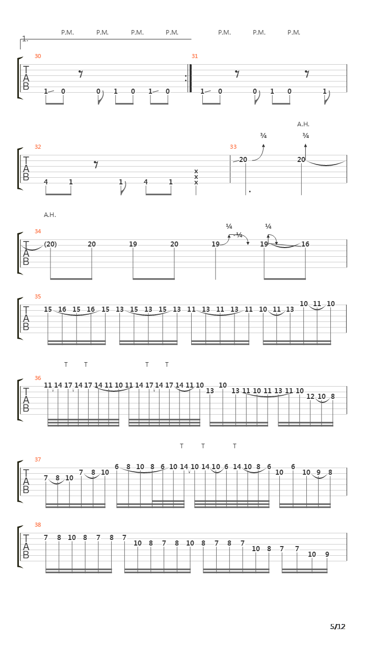 Sound Of Retribution吉他谱