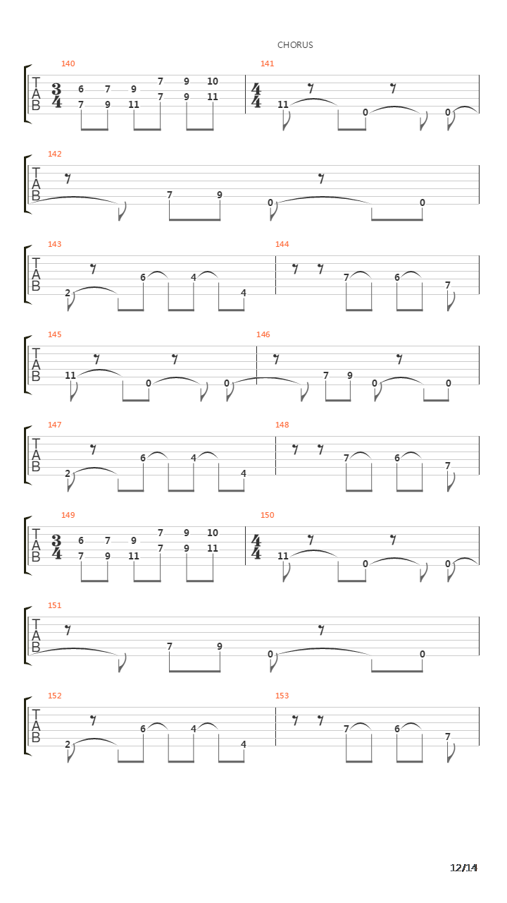 Vista吉他谱