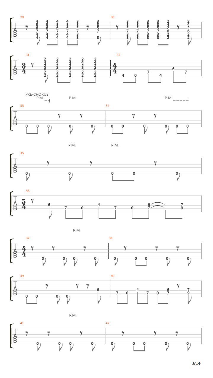 Vista吉他谱