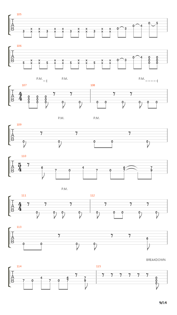 Vista吉他谱