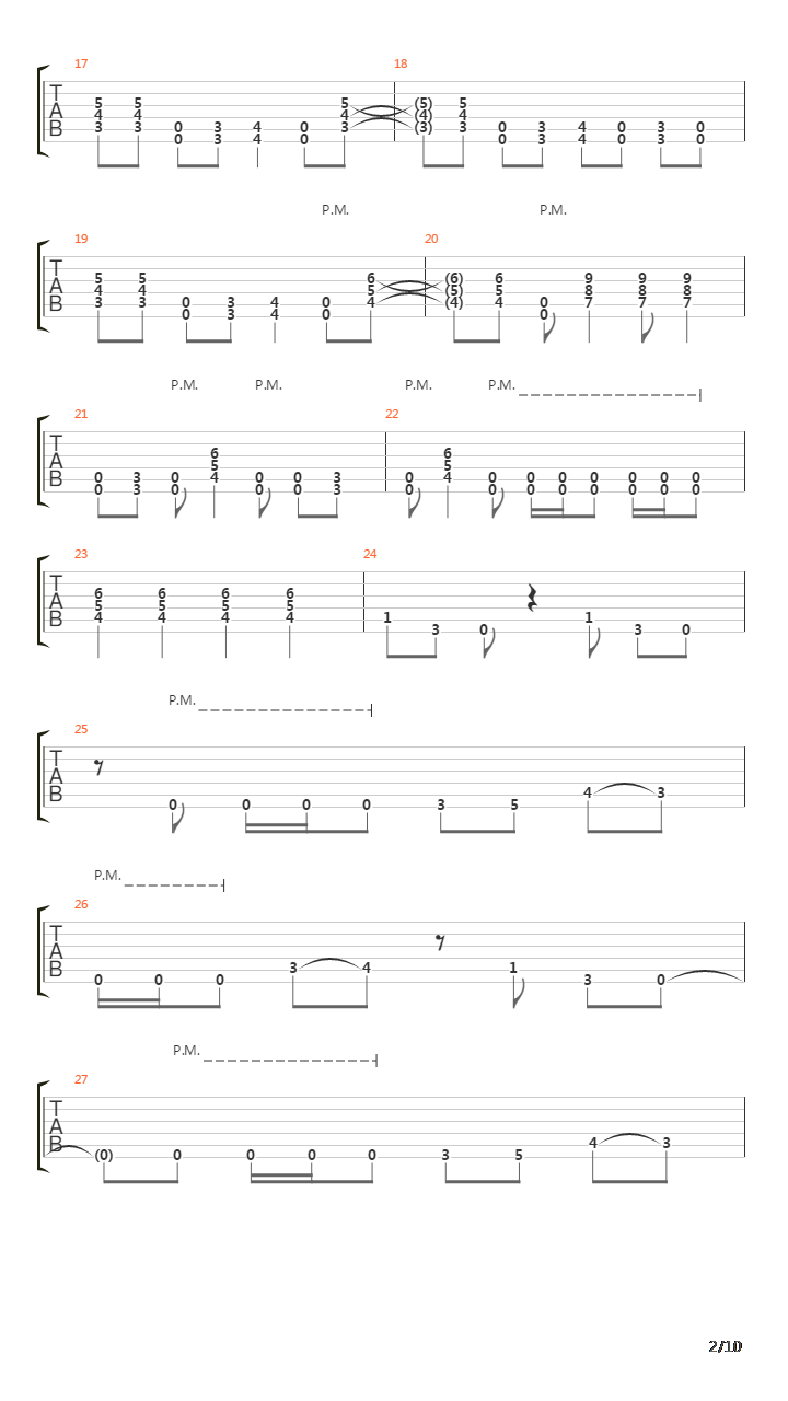 The Path To Certainty吉他谱