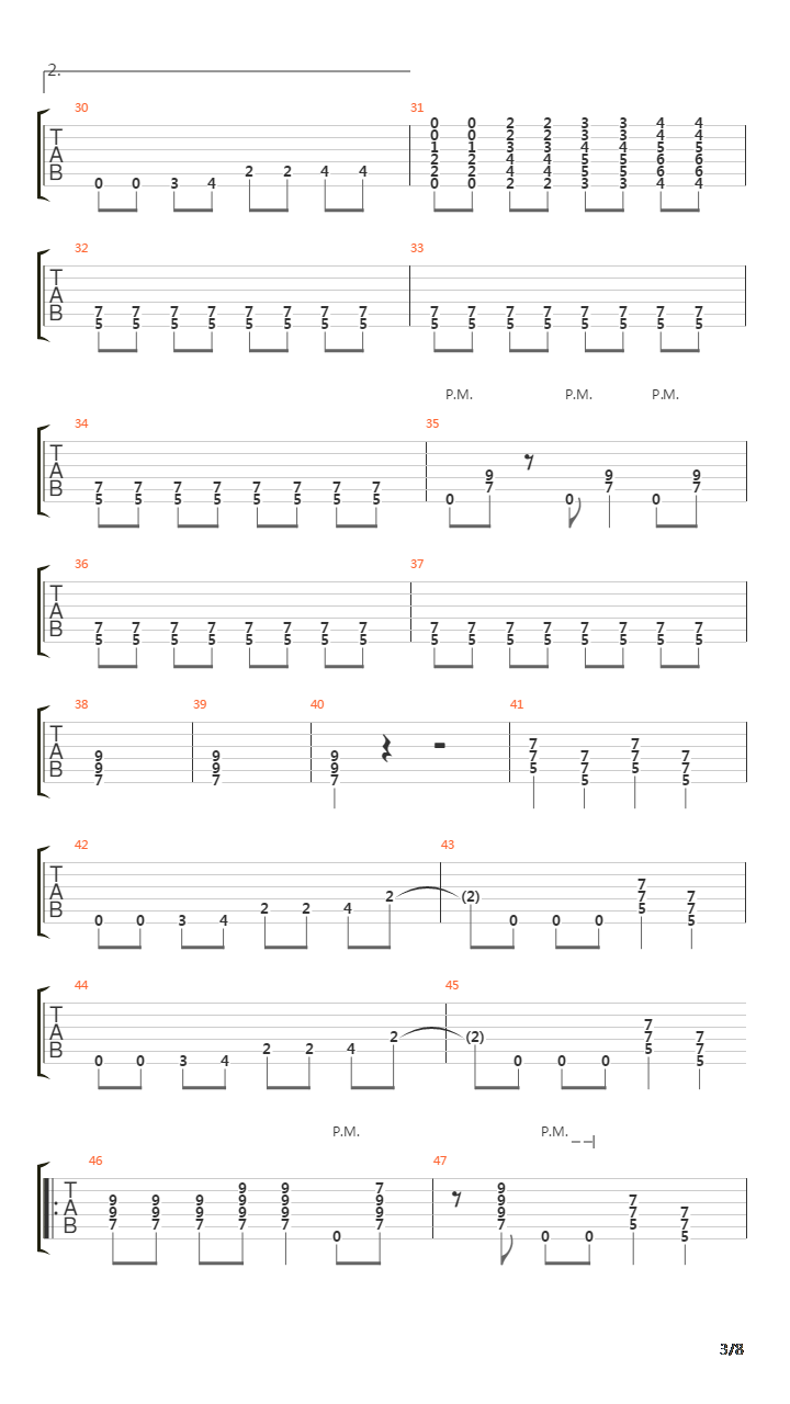 Oriental Beat吉他谱