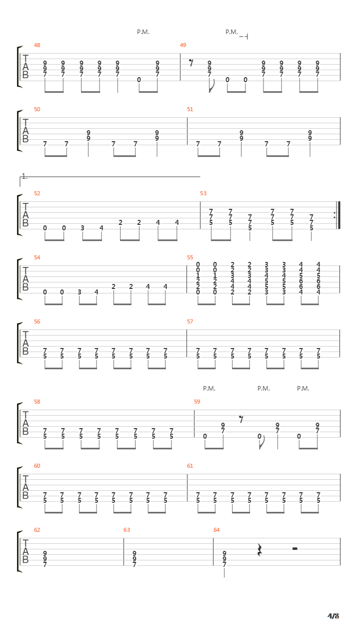 Oriental Beat吉他谱