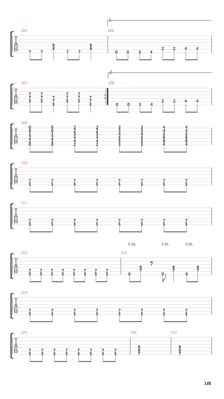 Oriental Beat吉他谱