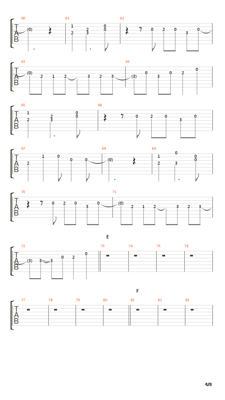 Ashita吉他谱