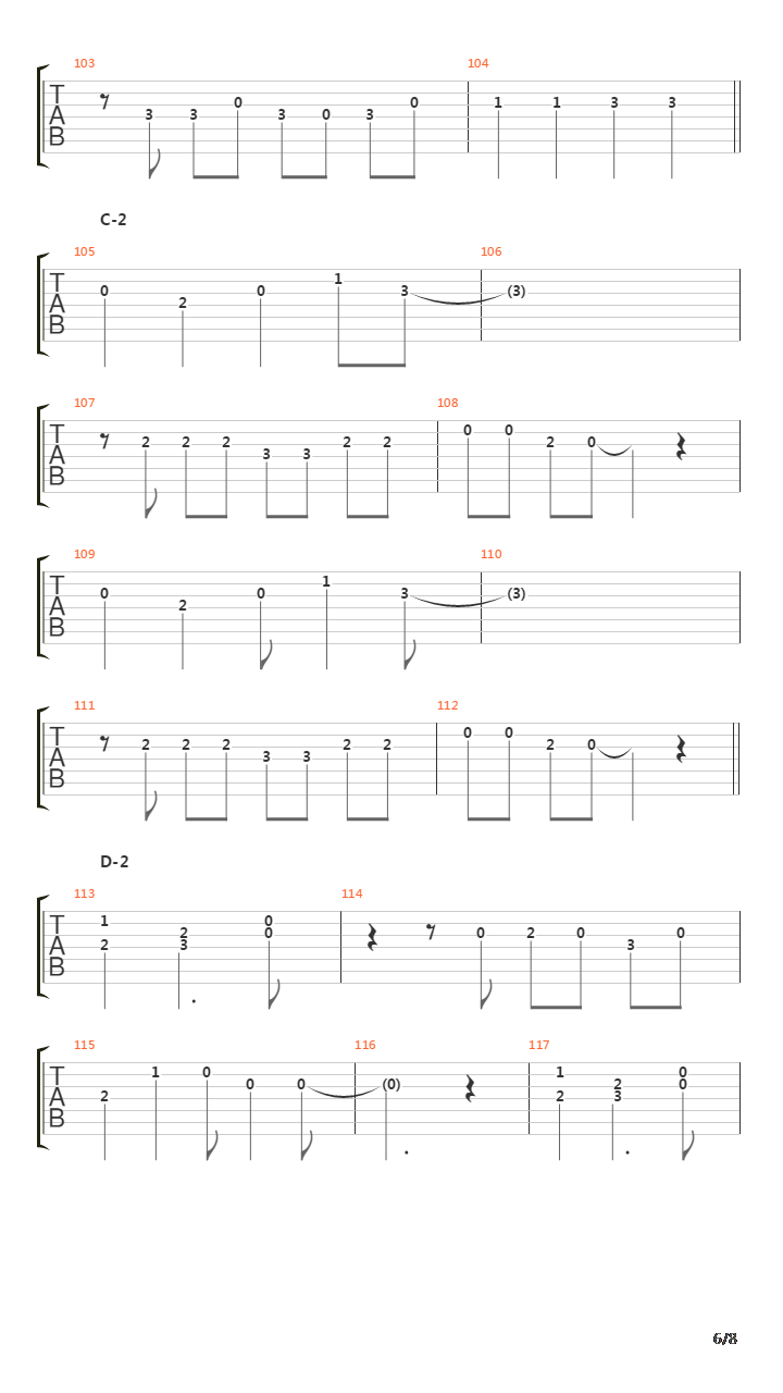 Ashita吉他谱